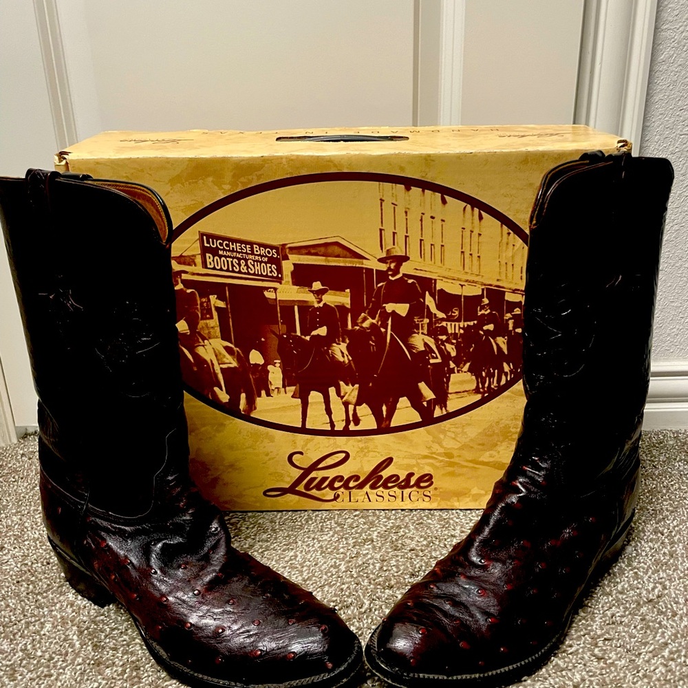 Size 9.5 Lucchese boots